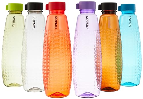See full amazon price history chart for Amazon Brand - Solimo Water Bottle - 1 Ltr, Multicolor | Break Proof | Freezer Safe | BPA Free | Leak Proof (Set of 6, Beta) Amazon Brand - Solimo Water Bottle - 1 Ltr, Multicolor | Break Proof | Freezer Safe | BPA Free | Leak Proof (Set of 6, Beta) (B0CY4FP9MC) Amazon Price History, Amazon Price Tracker