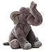 The Petting Zoo Asian Elephant Stuffed Animal, Gifts for Kids, Wild Onez Zoo Animals, Asian Elephant Plush Toy 12 inches
