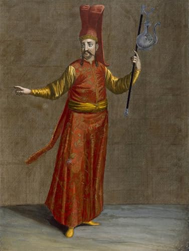 Affiche l'Ibriktar Agassi Jean Baptiste Vanmour pour Salon Moderne 60x90cm