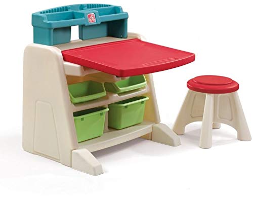 Step2Flip and Doodle Easel Desk Educational Toy [White, 836500]