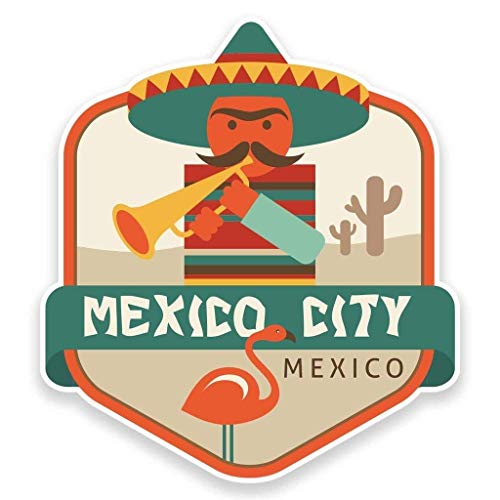 Mexico City Round Metal 0.75" Lapel Pin Hat Shirt Pin Tie Tack Pinback2