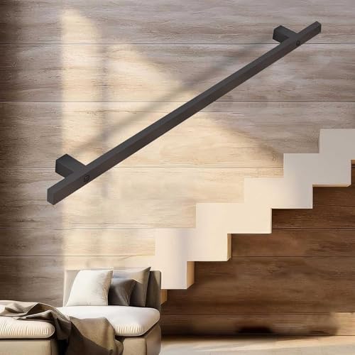 Rampe d'escalier réglable pour sécuriser les marches intérieures et extérieures de la maison