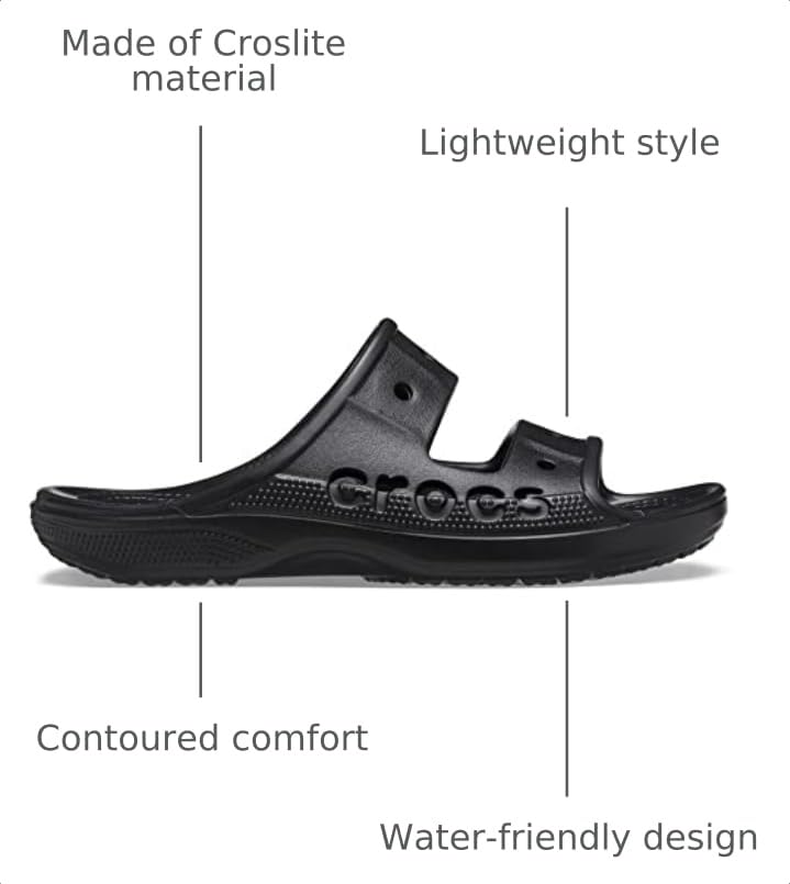 Image of Crocs Unisex Adult Baya Slide Sandals