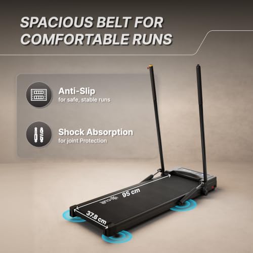 Image of Cult Walking Pad with Trek Motion for Home | 4 HP BLDC Motor | 2-Level Manual Incline | LED Display | 130 kg Weight Capacity | Foldable & Portable