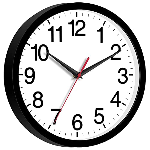 Rohioue Wall Clock, Modern 8 Inch Battery Operated Wall Clocks, Silent Non Ticking Small Analog Clock For Living Room, Office, Home, Bedroom thumb #7