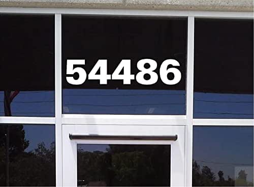 Amazon.com: Commercial Business Company Numbers Choose Your Font, Color ...
