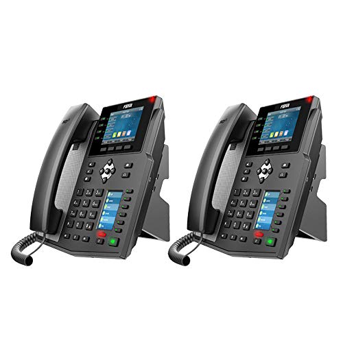 Teléfono VoIP Fanvil X5U 2 unidades pantalla color miniatura 4