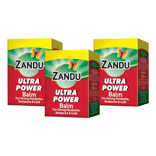 Zandu Ultra Power Balm 25Ml – Pack Of 3