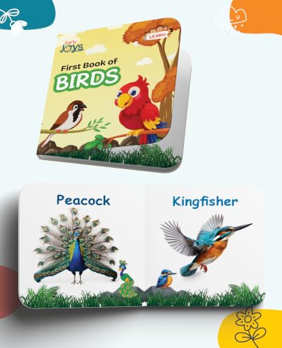 Image of Disha Premium Gift Box Set for 1 - 5 Year Kids / Children - Early Joys - My First Bundle of Joy 2 - MY WORLD | Learn, Recall, Relate | 10 Board, 2 Activity Books & 2 Charts in a Utility Box | Mini Library