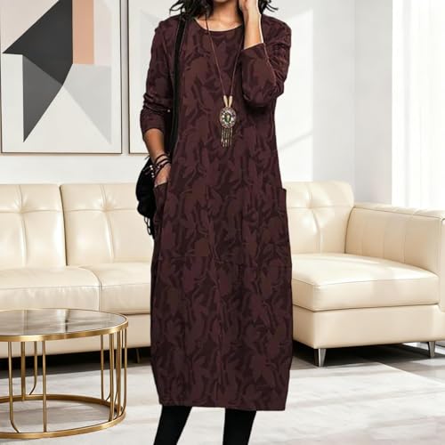 Robe florale décontractée et ample : la solution confort contre les complexes