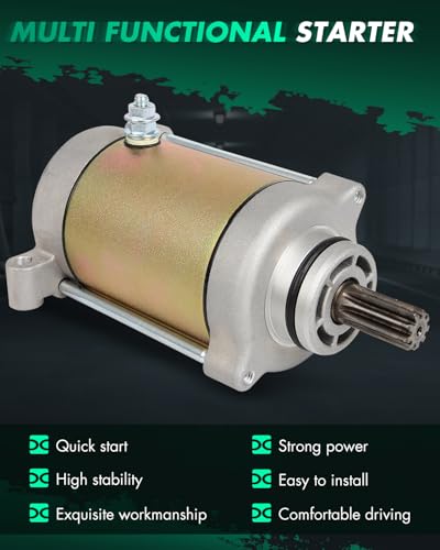 Image of SCITOO Starter Motor fit for CFMoto CF500 600 for CForce UForce for Rancher X5 ATV Replacement Starter 188-091100