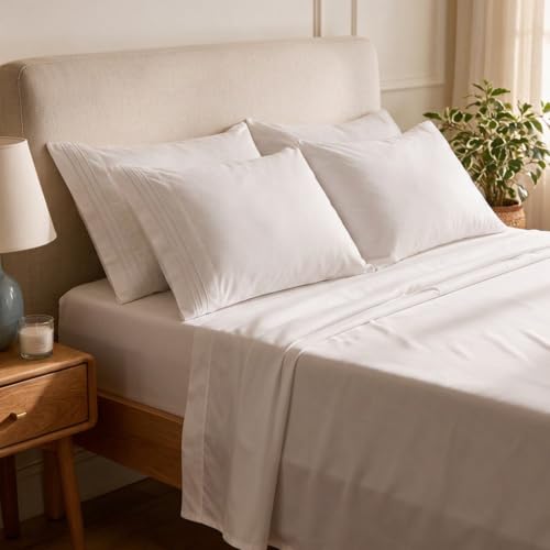 Mellanni Queen Sheet Set - 6-Piece Iconic Collection Bedding