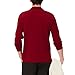 Lacoste Men's Classic Fit Long Sleeved L.12.12 Polo Shirt, Bordeaux, Medium