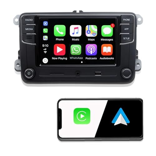 CarPlay 6.5in MIB RCD330 Touchscreen 187B para VW