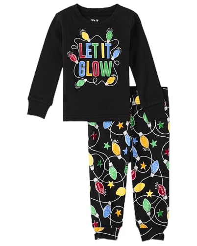 Image of The Children's Place unisex-baby Family Matching, Christmas and Holiday Pajama Sets, Cotton