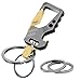 Keychain with Bottle Opener, SOOKOO Car Business Keychain with 2 Key Rings for Men