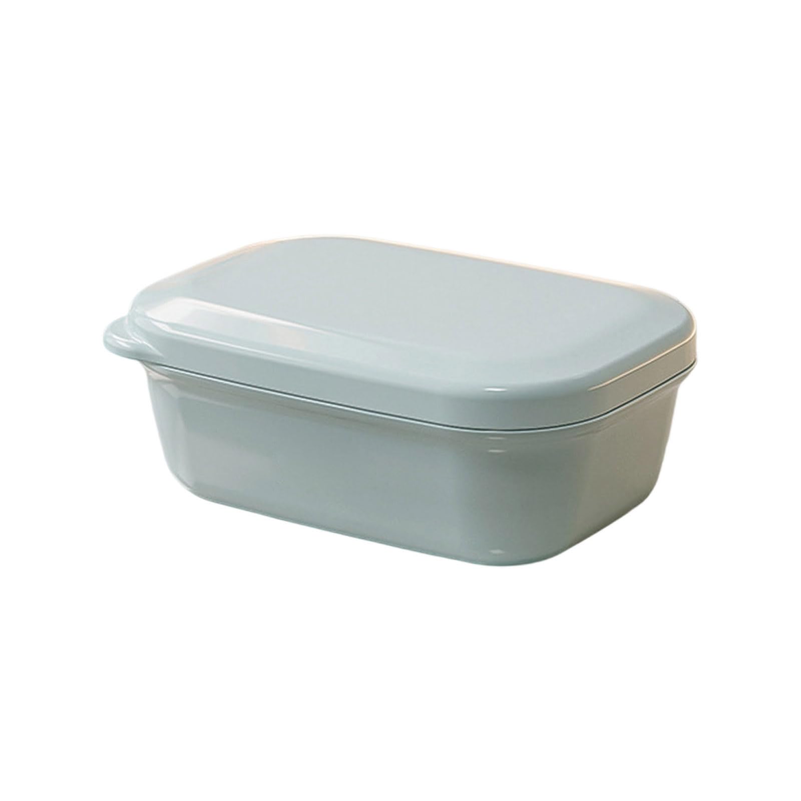 Kalttoy Green Thickened Soap Case With Lid For Travel And Home Bathroom Soaps Storage Easy To Carry Soapbar Holder Container Leakproof Soap Container For Travel