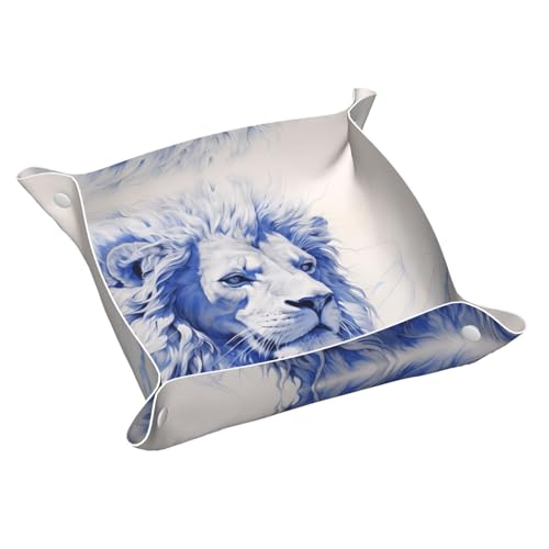 Gloomy Lion S - Bandeja de almacenamiento para impresiones - Una herramienta útil para organizar joyas, llaves, artículos de papelería y otros objetos pequeños.