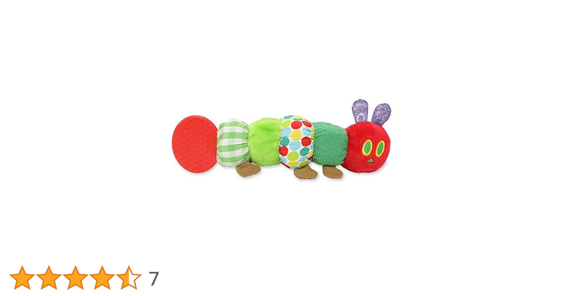 Amazon.co.jp: はらぺこあおむし・にぎにぎラトル : おもちゃ