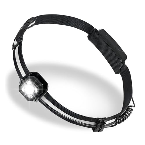 Ceinture de course à pied avec lampe de taille LED rechargeable et bande réfléchissante étanche