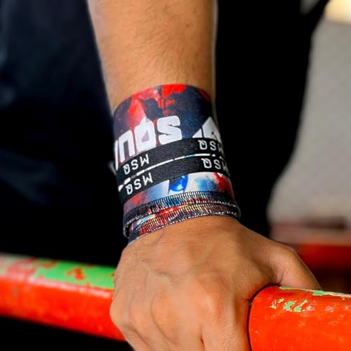 Image of Wrist Wraps for Calisthenics & Weightlifting - Heavy Duty Wrist Support & Stability (Rogue Graffiti)