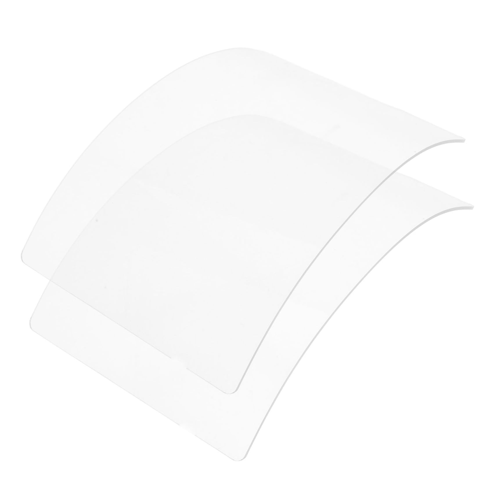 PRETYZOOM 10 Piezas de Lente para de Doble Pack Lente Orgánico Resistente para Capucha de Sandblasting Facial Ligera y Reemplazable para Trabajos