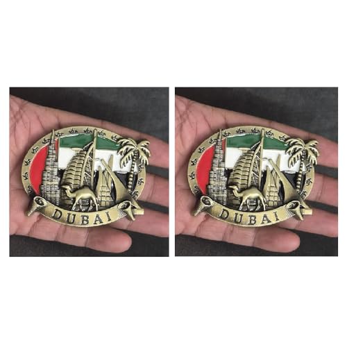 Fun and Easy DIY Fridge Magnets 24 DT DECTONE Regular Metal Fridge Magnet, Dubai 3D Metal Magnet for...