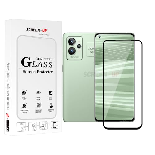 Image of ScreenUp Tempered Glass For Realme GT2 Pro (India) - Ultra Clear, 9H Scratch Resistant, Full Coverage, Easy Install Screen Protector