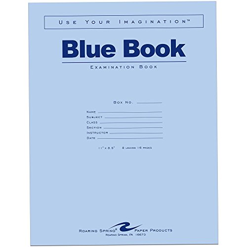 Roaring Spring Exam Blue Book, 11