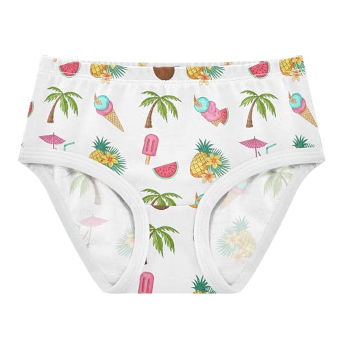 Tropical Palm Trees Popsicles Toddler Girls's Underwear 2T 202c1636