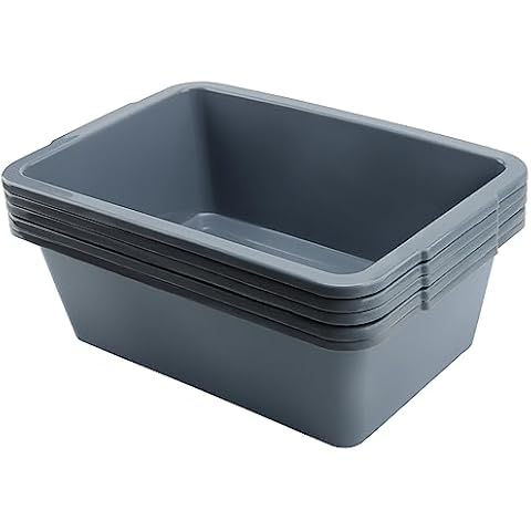 HEIHAK 8L Plastic Bus Tub Utility Storage Cover
