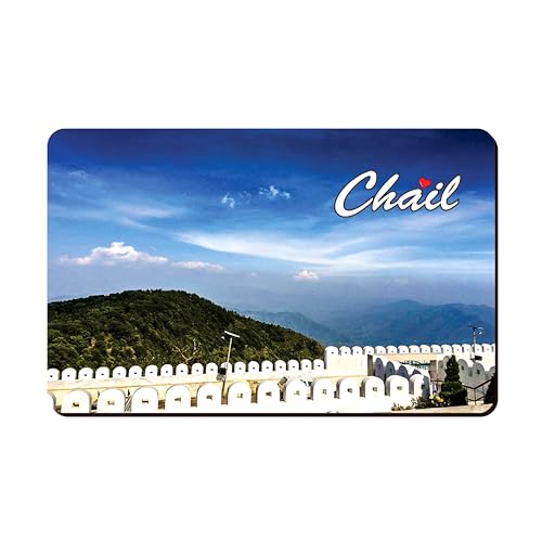 Image of Elegant Fridge Magnet with Themes |Rectangular Size Refrigerator Magnet with Magnetic Rubber Back | Pack of 1, 8.6cm X 5.4cm (Chail)