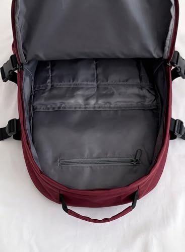 Image of Glowic Spacious Backpack with Compartments for 15-Inch Laptop, Books, Headphones, Phone, Wallet, and Water Bottle - Ideal for Daily Use