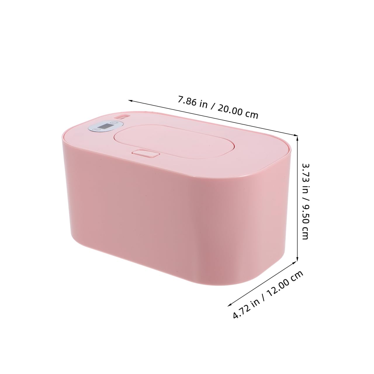 Toddmomy Toallitas Húmedas para Bebé Calentador de para Bebés Dispensador de Toallitas Húmedas Caja de Pañuelos con Ajustes de Calor Caja de Calentamiento de Tejido Húmedo para El