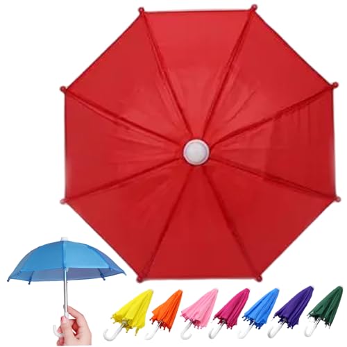 Parapluie de poupée 18 pouces, mini parapluies colorés pour décorations et maquettes