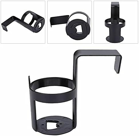 Black Auto Car Vehicle Cup Can Drink Bottle Holders Container Hook for Truck Interior, Window Dash Mount