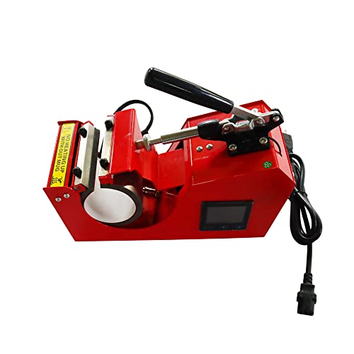 Prensa para tazas con sublimación 110V 450W con pantalla LCD miniatura 5