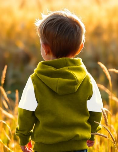 Image of LOFN Stylish Kids Hooded Sweatshirt (KDSW54-34-LMWH.1)