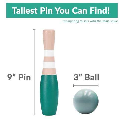 image for Sterling Sports Wooden Lawn Bowling 9