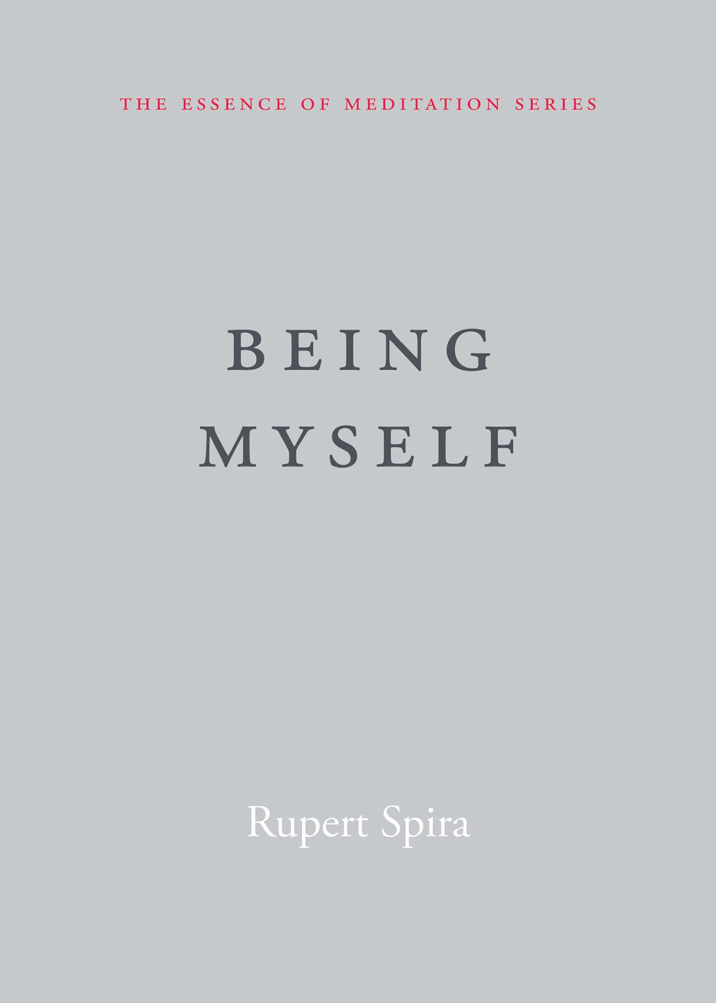 Being Myself by Rupert Spira - 9781684031627