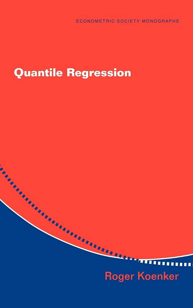 Quantile Regression: 38 (Econometric Society Monographs, Series Number 38)