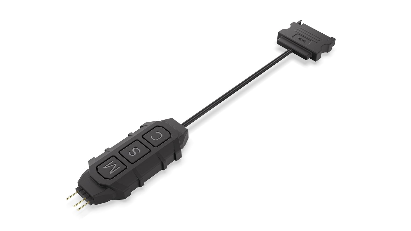 KRUX Corvus 120 ARGB - Ventola per PC 3 x 120 mm, fino a 1600 giri/min, controllo della velocità PWM, cuscinetti idraulici, supporti in schiuma antivibrazione, effetto specchio infinito