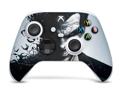 Skin de Xbox Series X edición Joker para transformar tu zona gamer y tus mandos de juego 7