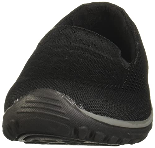 Skechers Womens Reggae Fest - Willows Loafer Flat, Black Mesh, 8.5 Us #TOP1