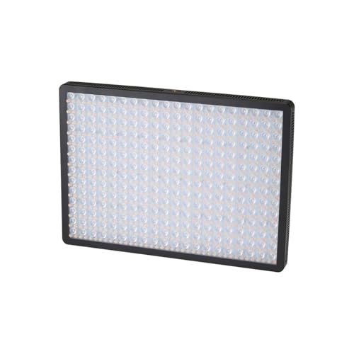 Image of Amaran Pano 120c 120W Rgbww Panel Light Bundle, 2300 10000K (Charcoal) | 2, 300-10, 000K Cct, USB-C Pd Power, Includes Softbox, Grid, Diffuser and Case, 13, 490 Lux at 1m, 12 Effects