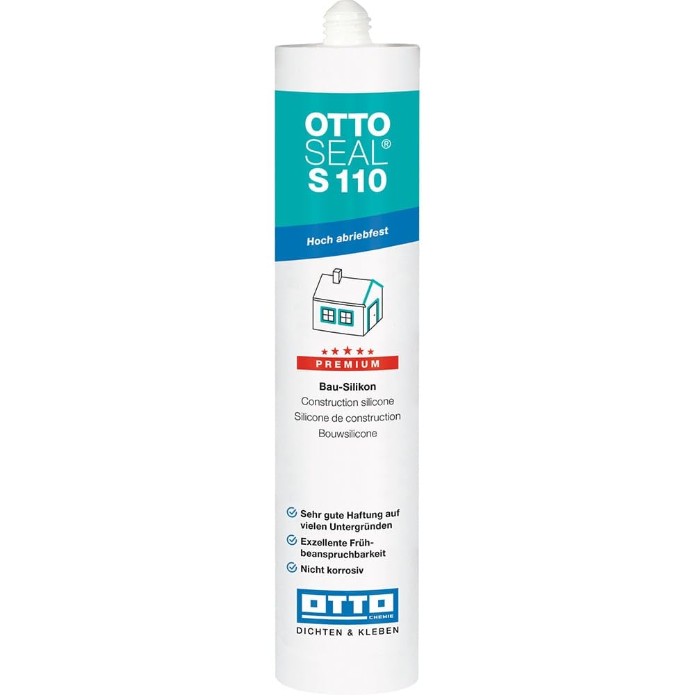 OTTO-CHEMIE OTTOSEAL S110 Premium Neutral Silicone C39 Chocolate Brown