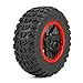 Losi 1/5 Left & Right Front/Rear 4.75 Pre-Mounted Tires 24mm Hex 2 DB XL LOS45004
