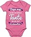 Produktbild Baby Body Junge Mädchen - Ich habe eine verrückte Tante Lila - 3/6 Monate - Pink - babykleidung sprüche tante+baby-kleidung aunt aunty bodys babygeschenke babybody+tante tantes teyze strampler