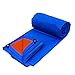 Produktbild LWHW Blaue wasserdichte Plane Heavy Duty Plane Ground Sheet Wasserdichte Abdeckung Camping Groundsheet 175g / m² - UV-Schutz - Dicke 0,32 mm, Multi-Size-Optionen (größe : 10MX8M)