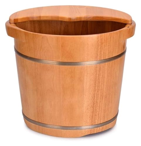 Tina de Pie de Madera Maciza para Spa y Masaje miniatura 1